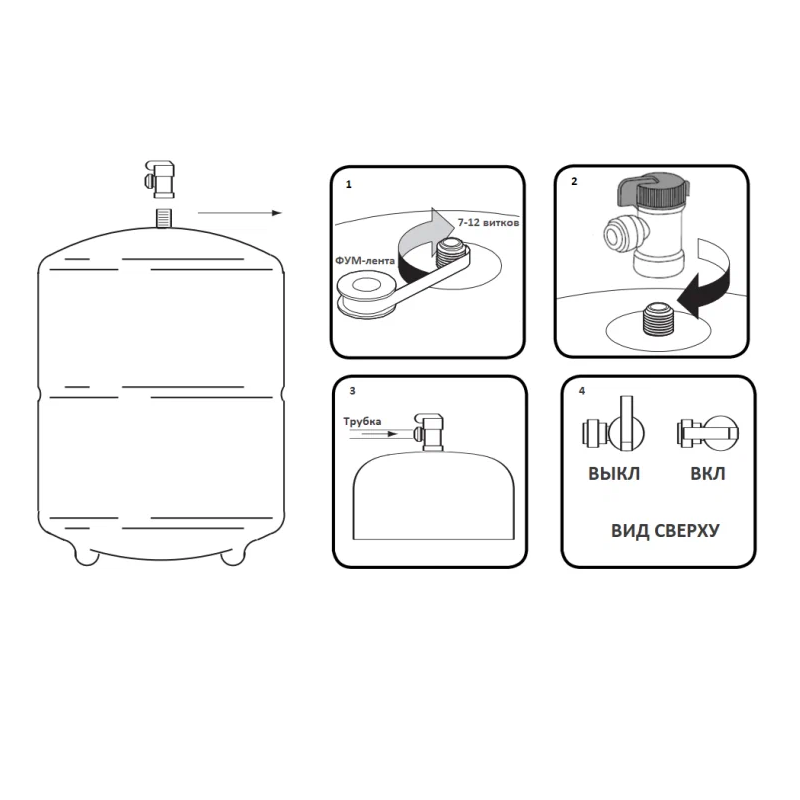 Ёмкость для воды AQUAPRO RO-132