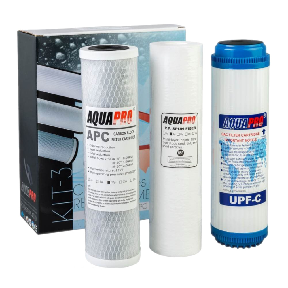 Комплект картриджей для обратного осмоса AQUAPRO KIT-3