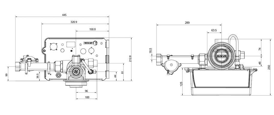Блок управления Проматик 500 Т3 С ББП (фильтрация, таймер)